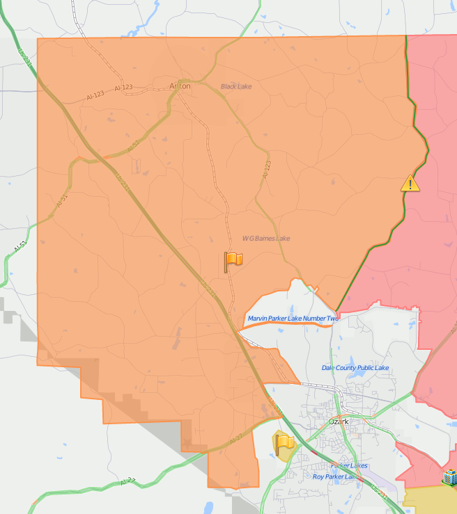 Dale County School Zone Maps Dale County Board of Education